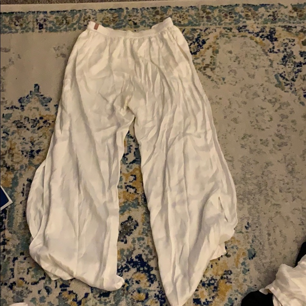 White silk pants - lunya ON HOLD DONT BUY
